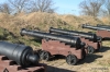 Yorktown battlefield - cannons