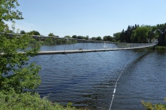 Swinging Bridge, Wolseley, Saskatchewan