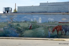 Street art, Wolseley, Saskatchewan