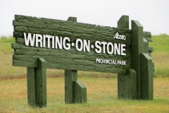 Entrance, Writing on Stone Provincial Park