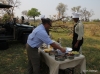 Breakfast in the Okavango Delta