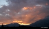 Sunset over Banff