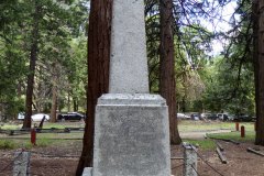 Pioneer Cemetery, Yosemite National Park.  Mr. Lamon was the first person to build a cabin in Yosemite in 1862