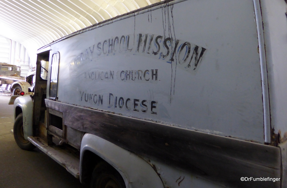 Old Mission Bus, Yukon Transporation Museum 