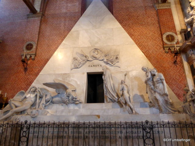 Canova Monument, Frari Church, Venice