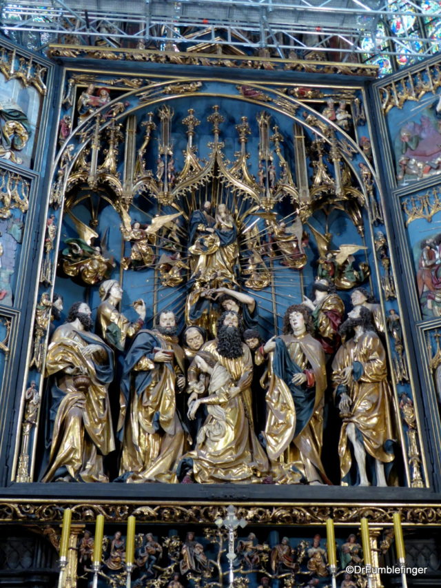 Altar, St. Mary's Basilica, Krakow