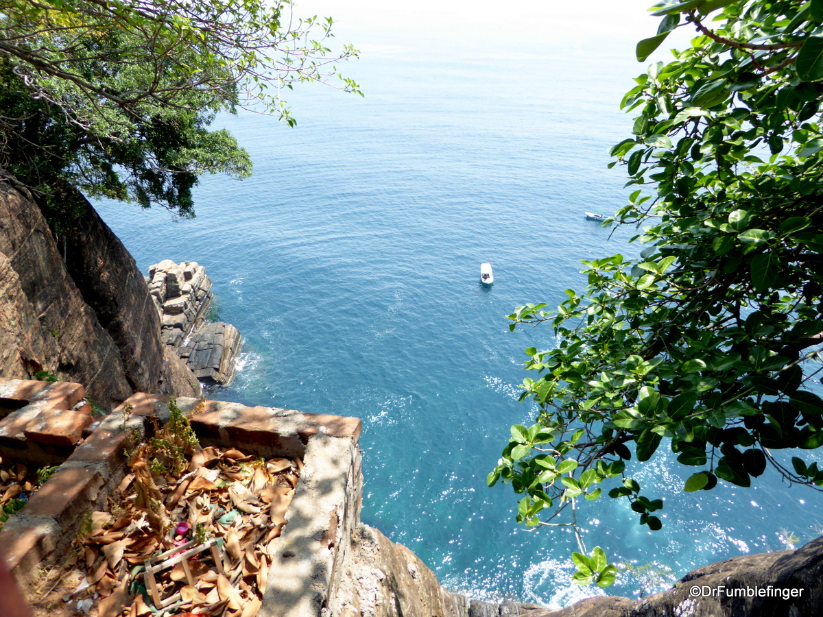 Lovers’ Leap or Ravana’s Cleft at Swami Rock